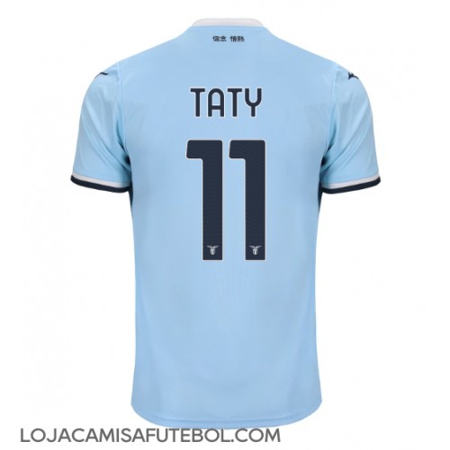 Camisa de Futebol Lazio Taty Castellanos #11 Equipamento Principal 2024-25 Manga Curta